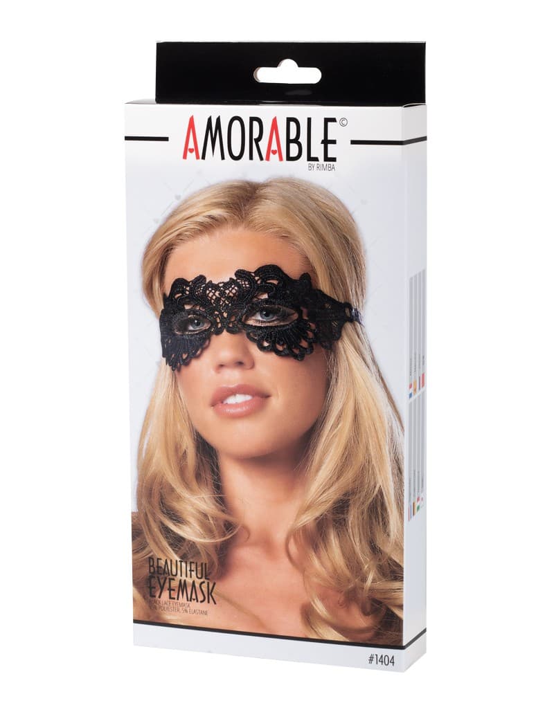 Amorable by Rimba - Oogmasker - Zwart (art. 1404) 2