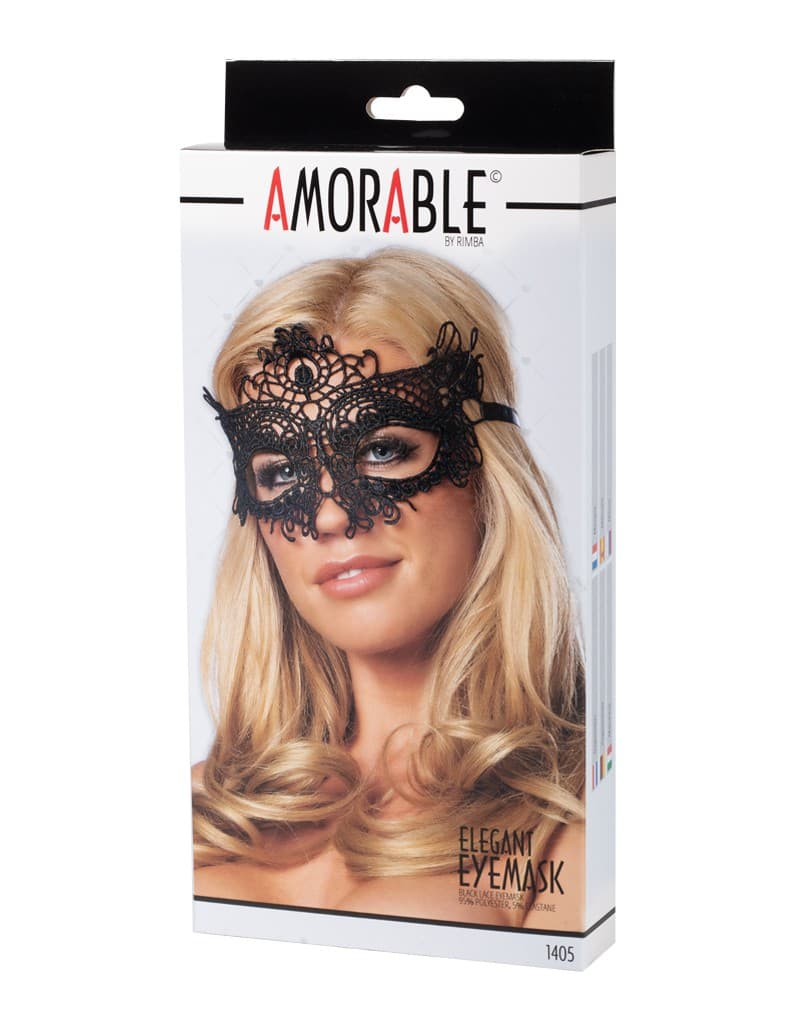 Amorable by Rimba - Oogmasker - Zwart (art. 1405) 2