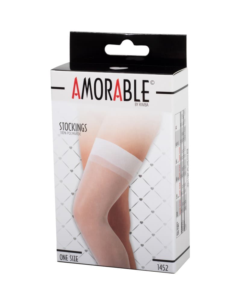 Amorable by Rimba - Kousen - One Size - Wit 2