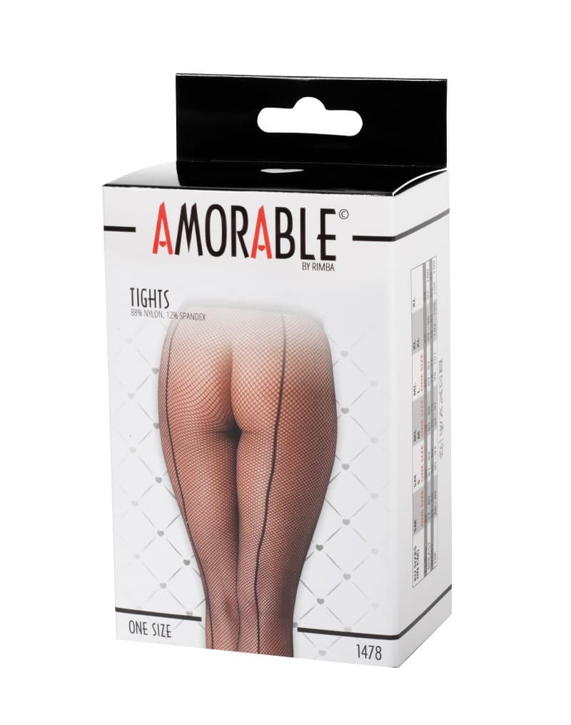 Amorable by Rimba - Netpanty - One Size - Zwart 2