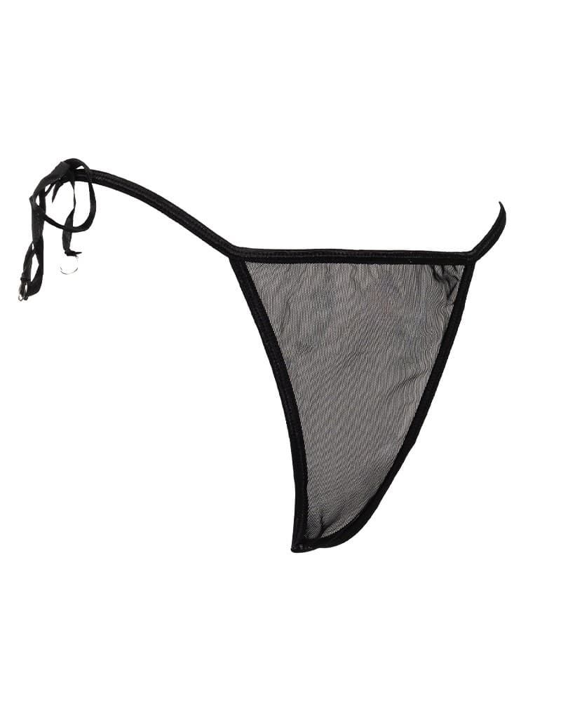 Amorable by Rimba - Tanga Slip - One Size - Zwart 4