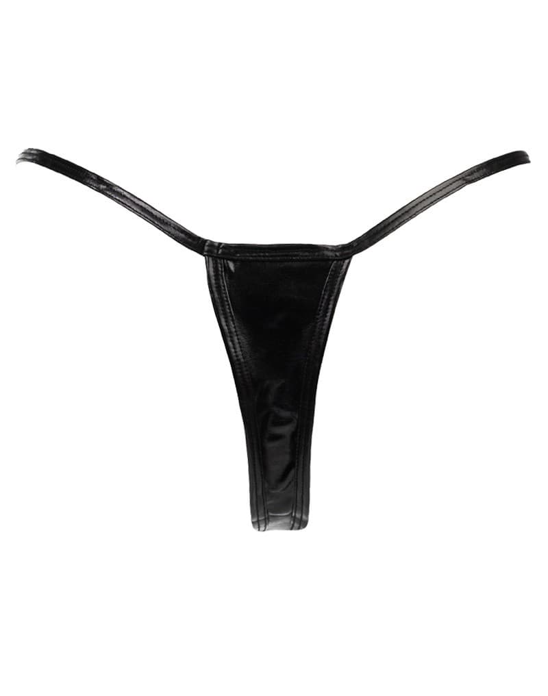 Amorable by Rimba - Mini String - One Size - Zwart 6