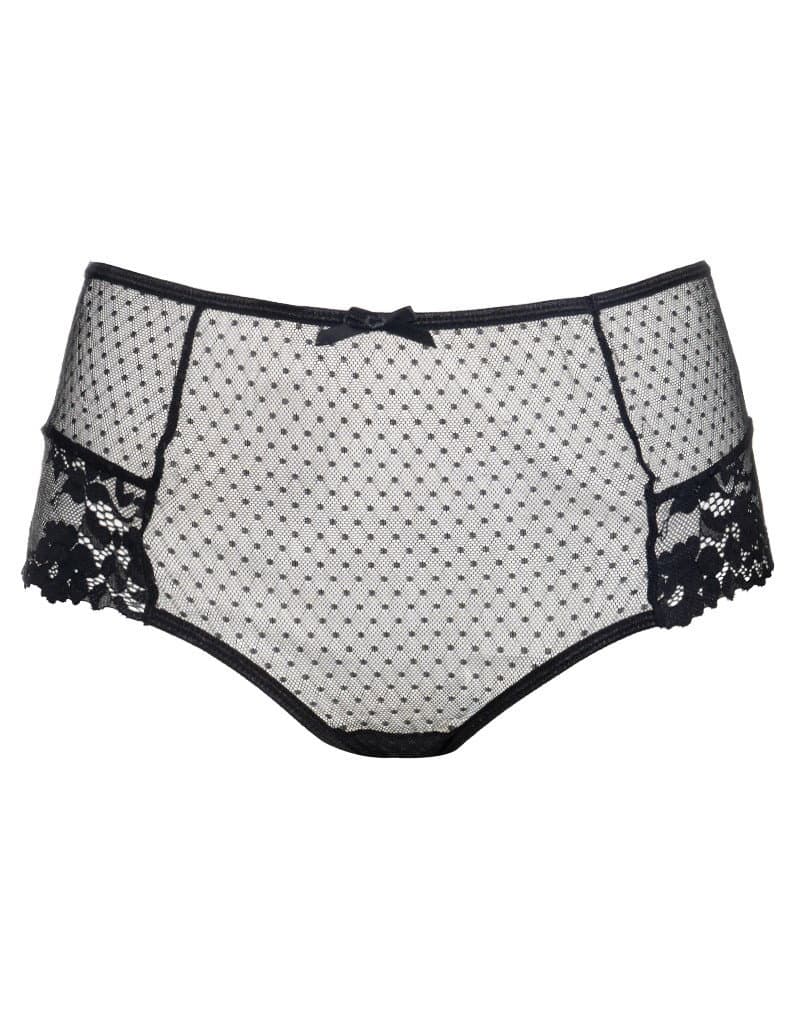 Amorable by Rimba - Slip met Open Achterkant - One Size - Zwart (art. 1528) 4