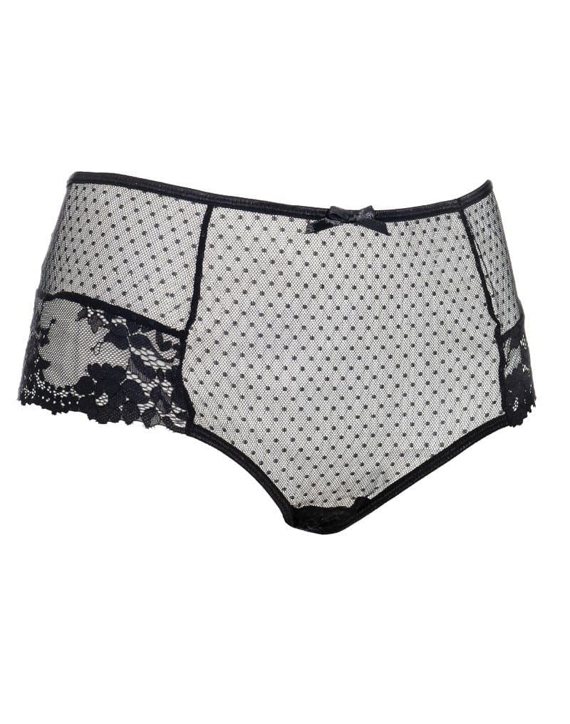 Amorable by Rimba - Slip met Open Achterkant - One Size - Zwart (art. 1528) 5