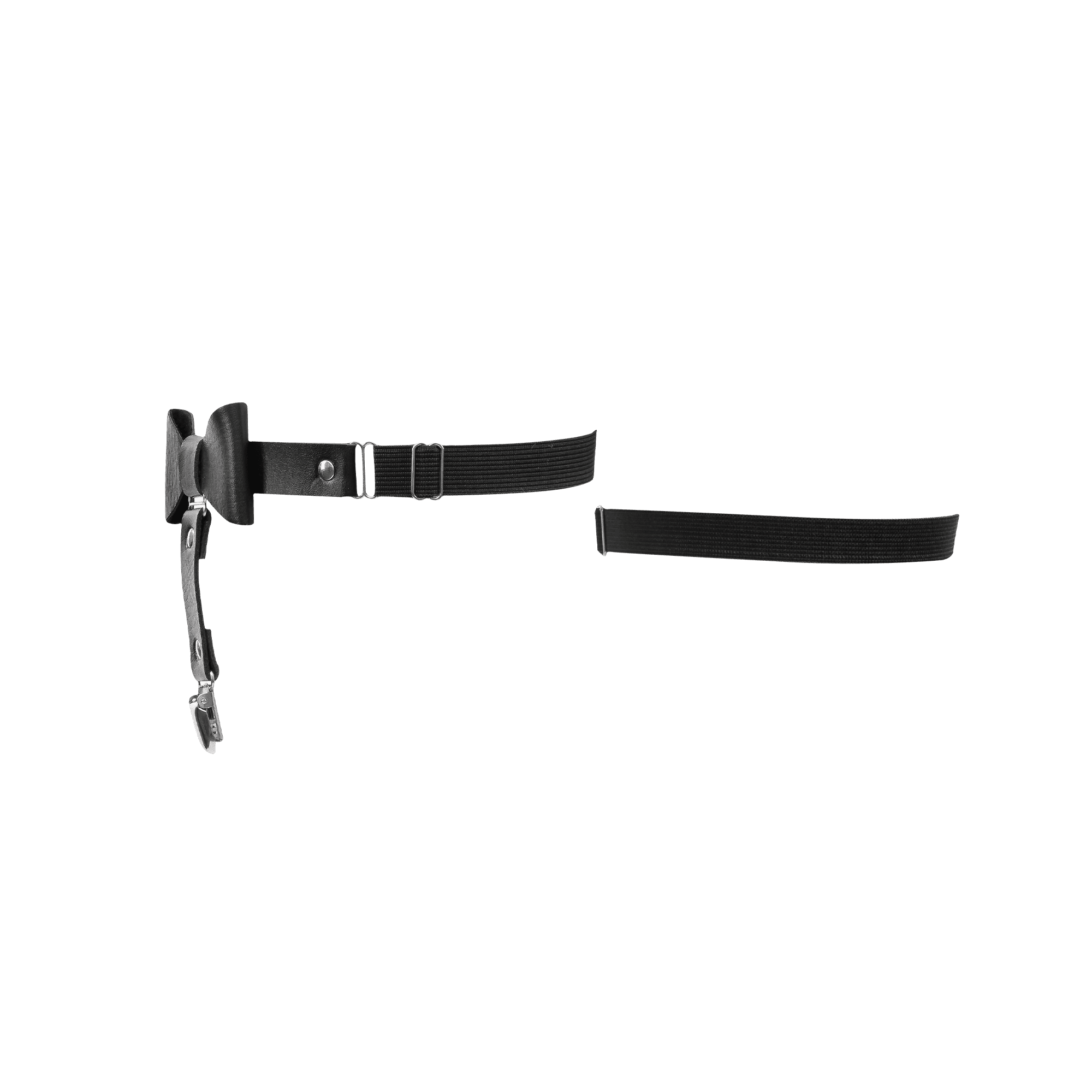 Amorable by Rimba - Jarretelset - One Size - Zwart, Zilver 5