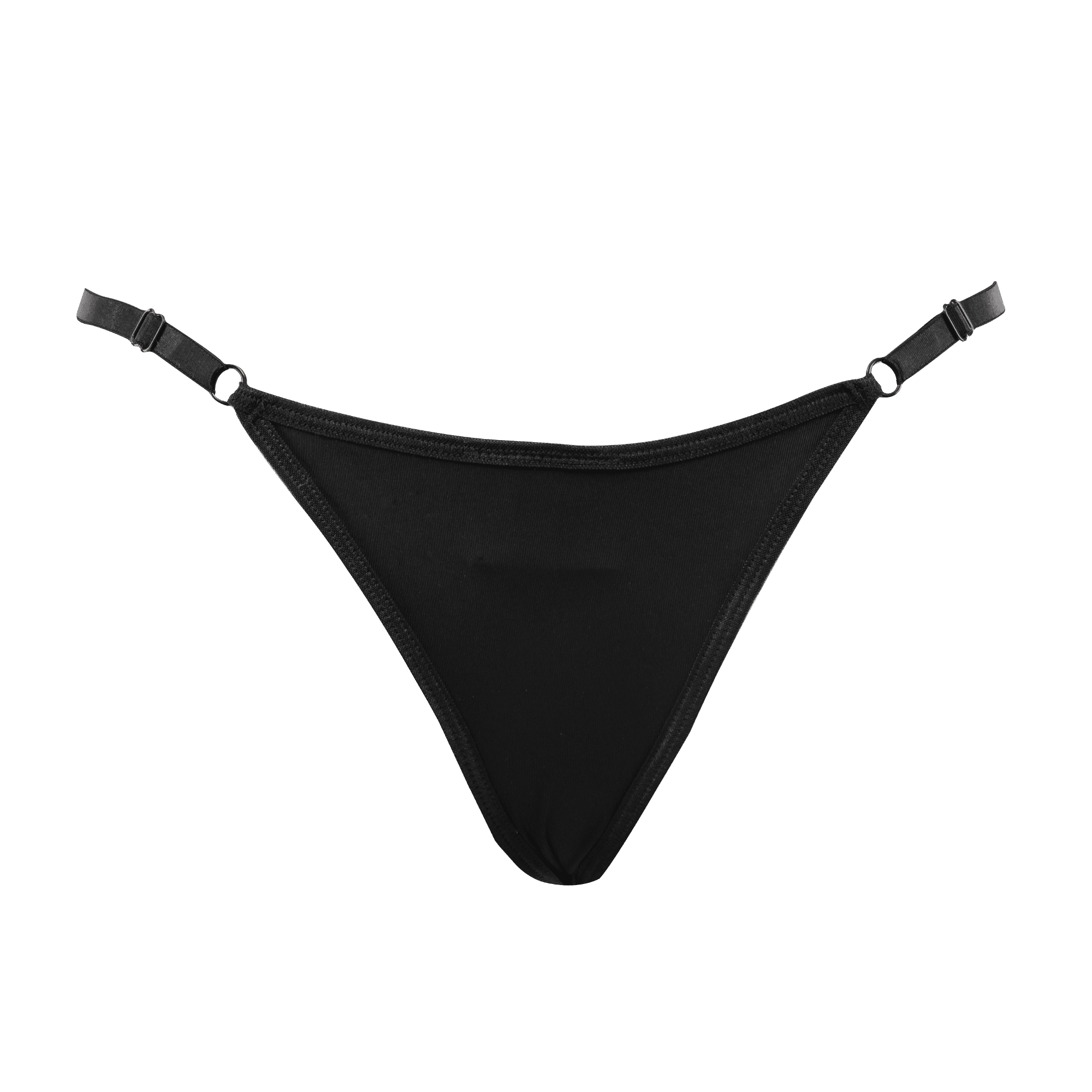Amorable by Rimba - String met strass-steentjes - One Size - Zwart 5