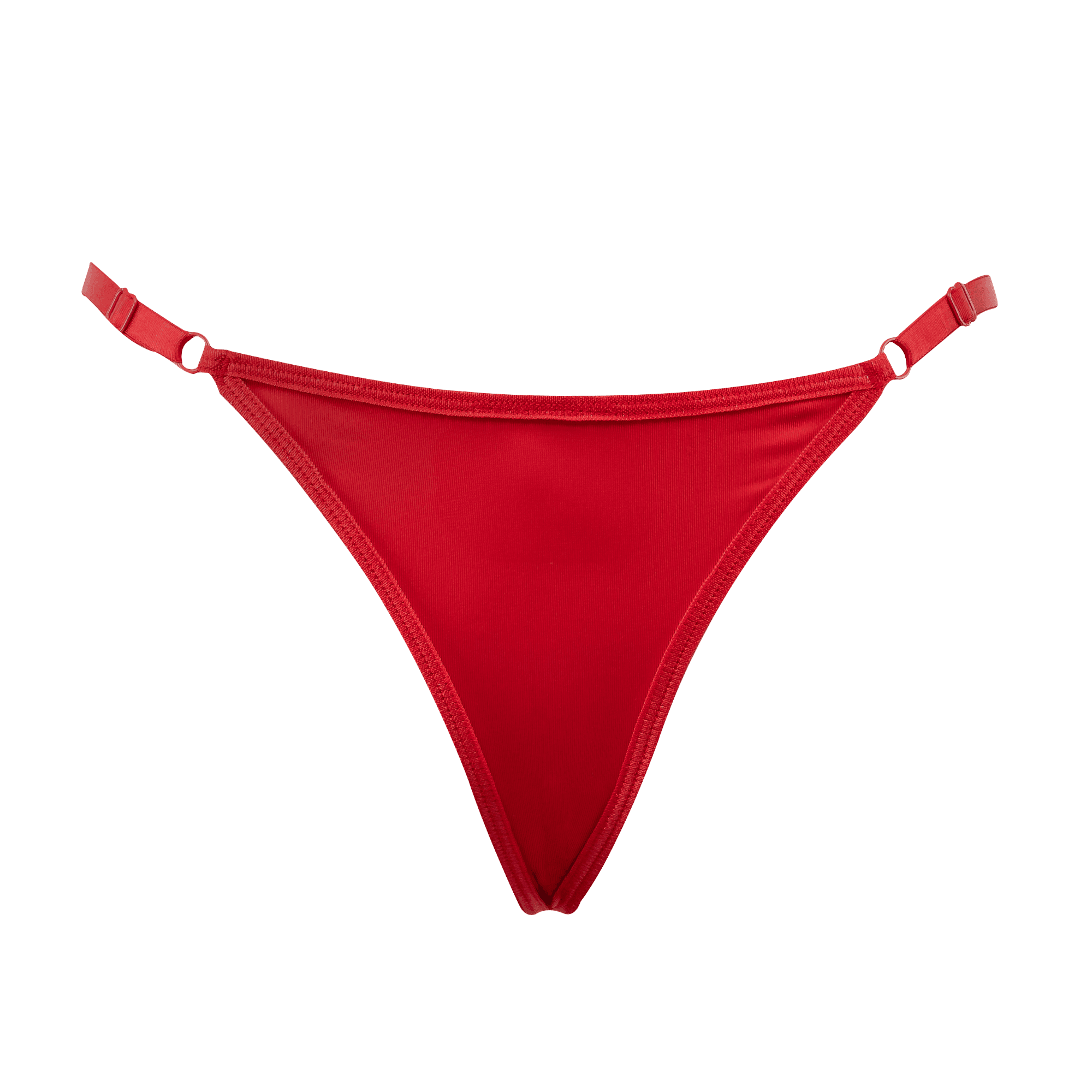 Amorable by Rimba - String met strass-steentjes - One Size - Rood 5