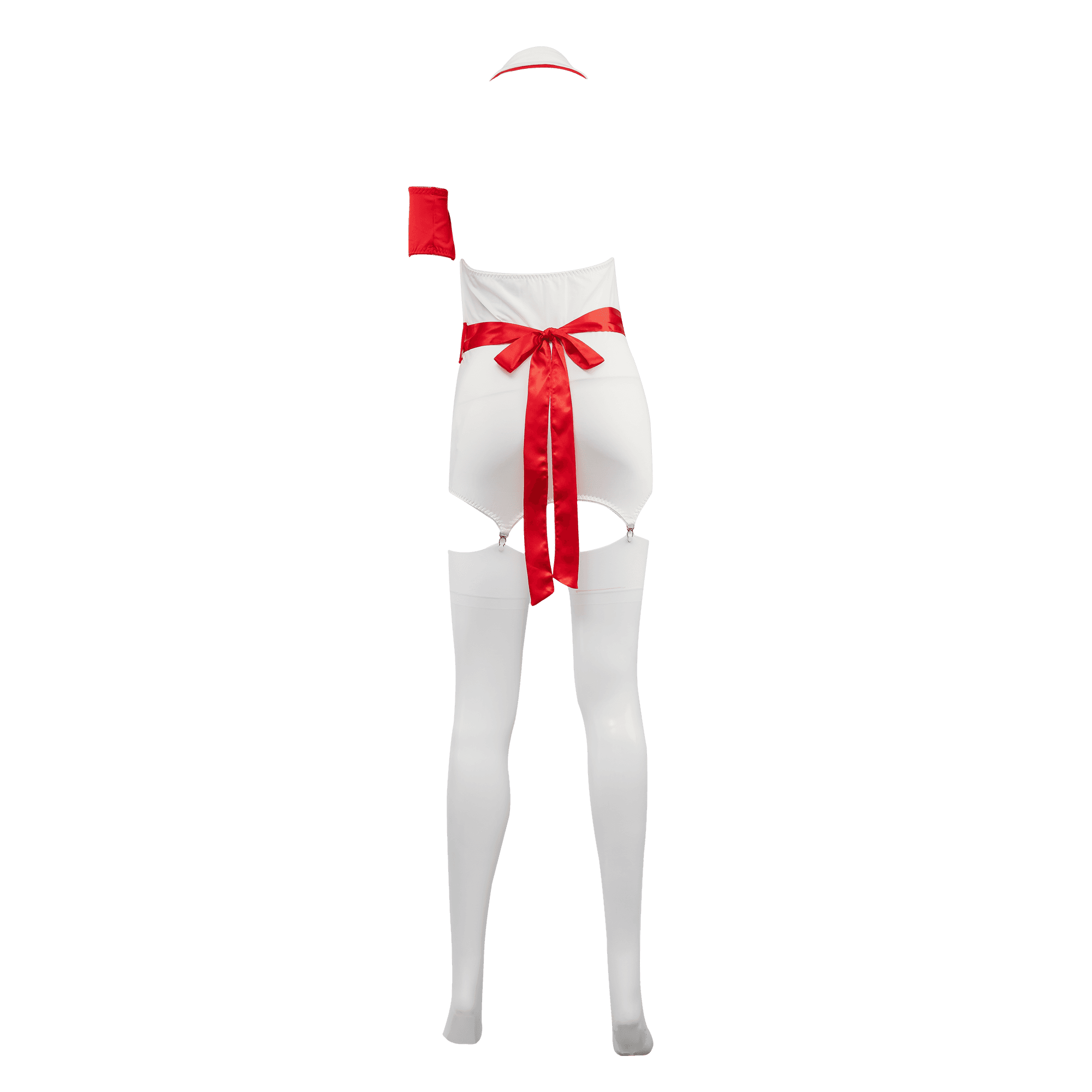Amorable by Rimba - Verpleegsters uniform - Wit, Rood 7
