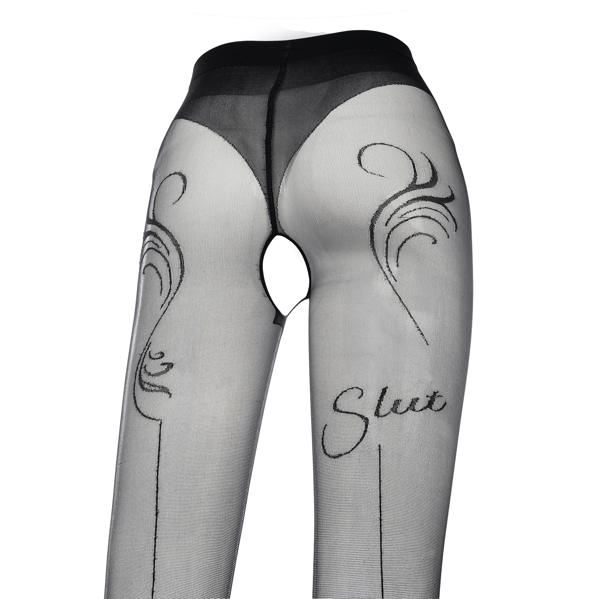 Amorable by Rimba - Slut - Hold-up-kousen – 20/60 denier – Zwart 5