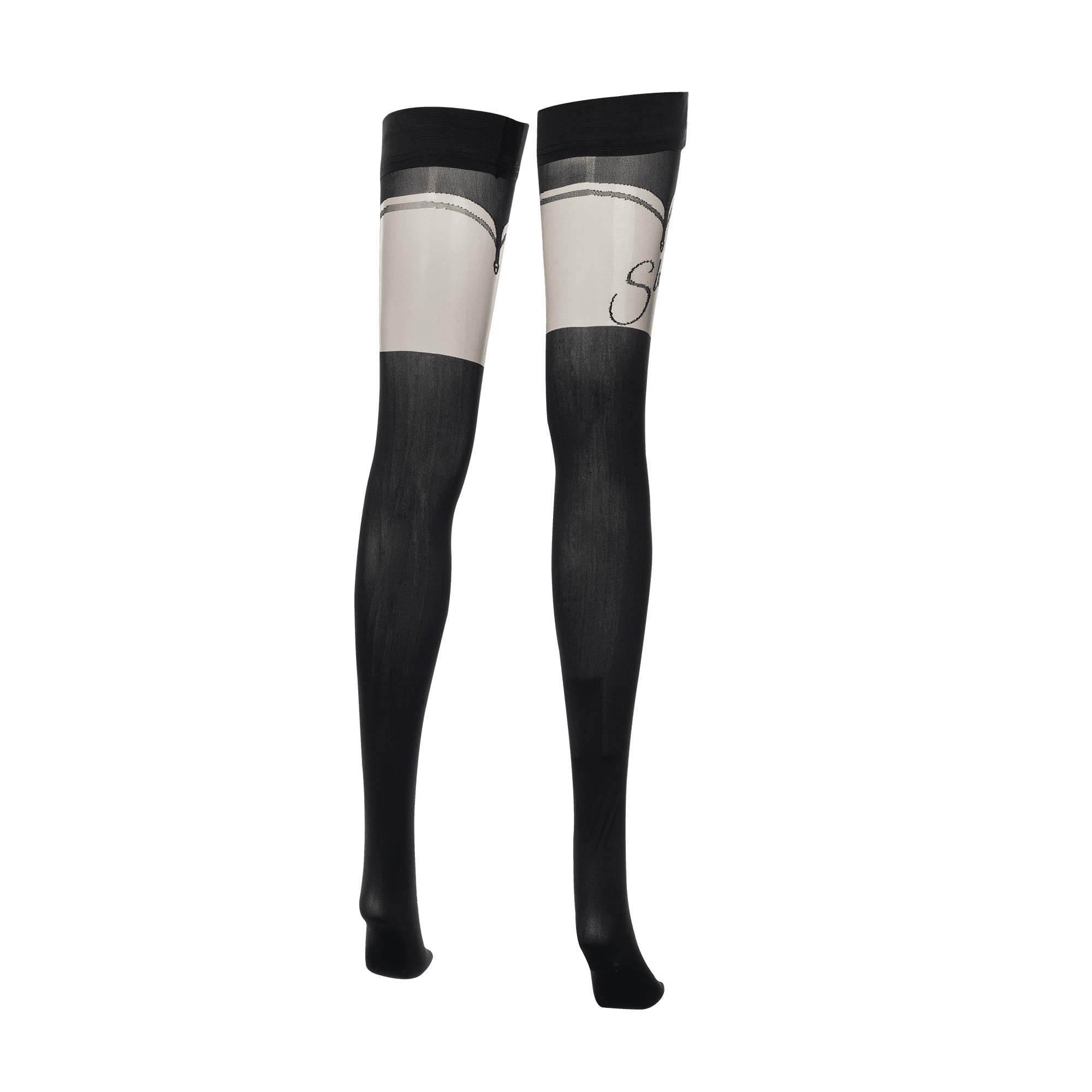 Amorable by Rimba - Slut - Panty met open kruis – 20 Denier – Zwart 5