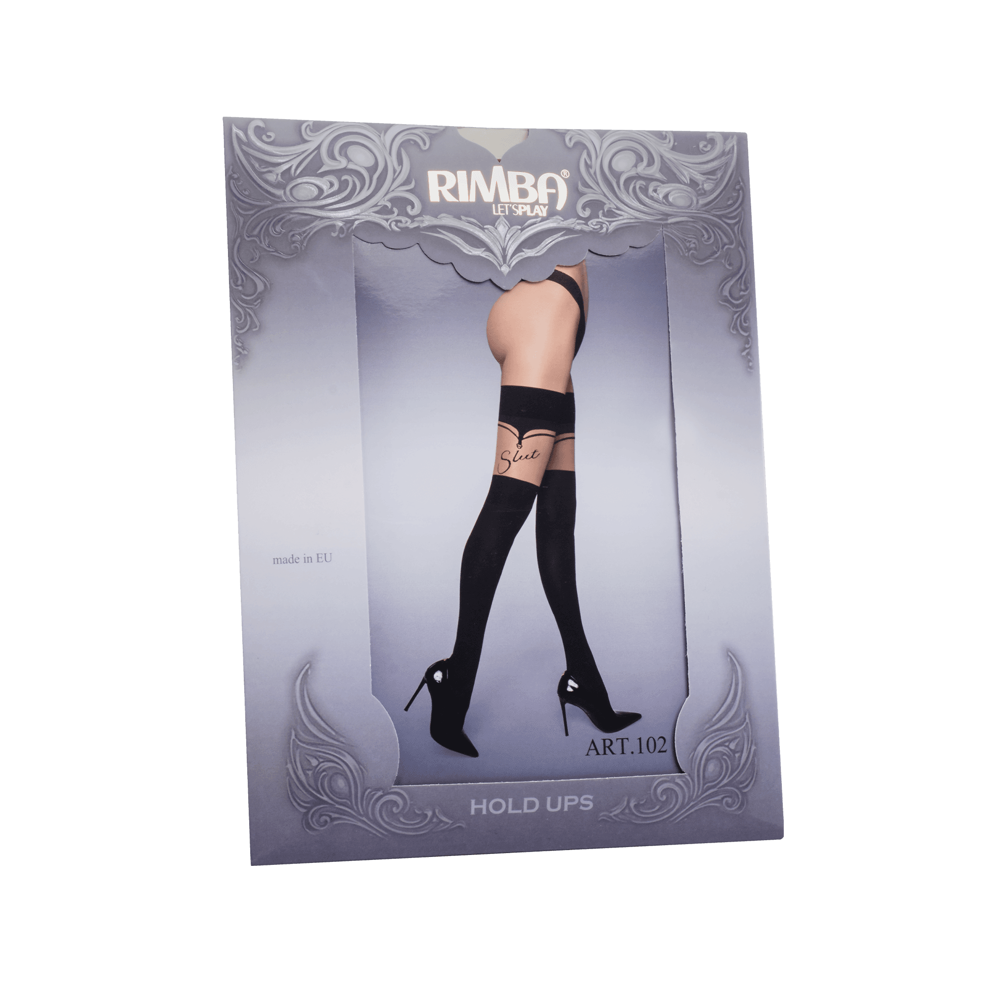 Amorable by Rimba - Slut - Panty met open kruis – 20 Denier – Zwart 8