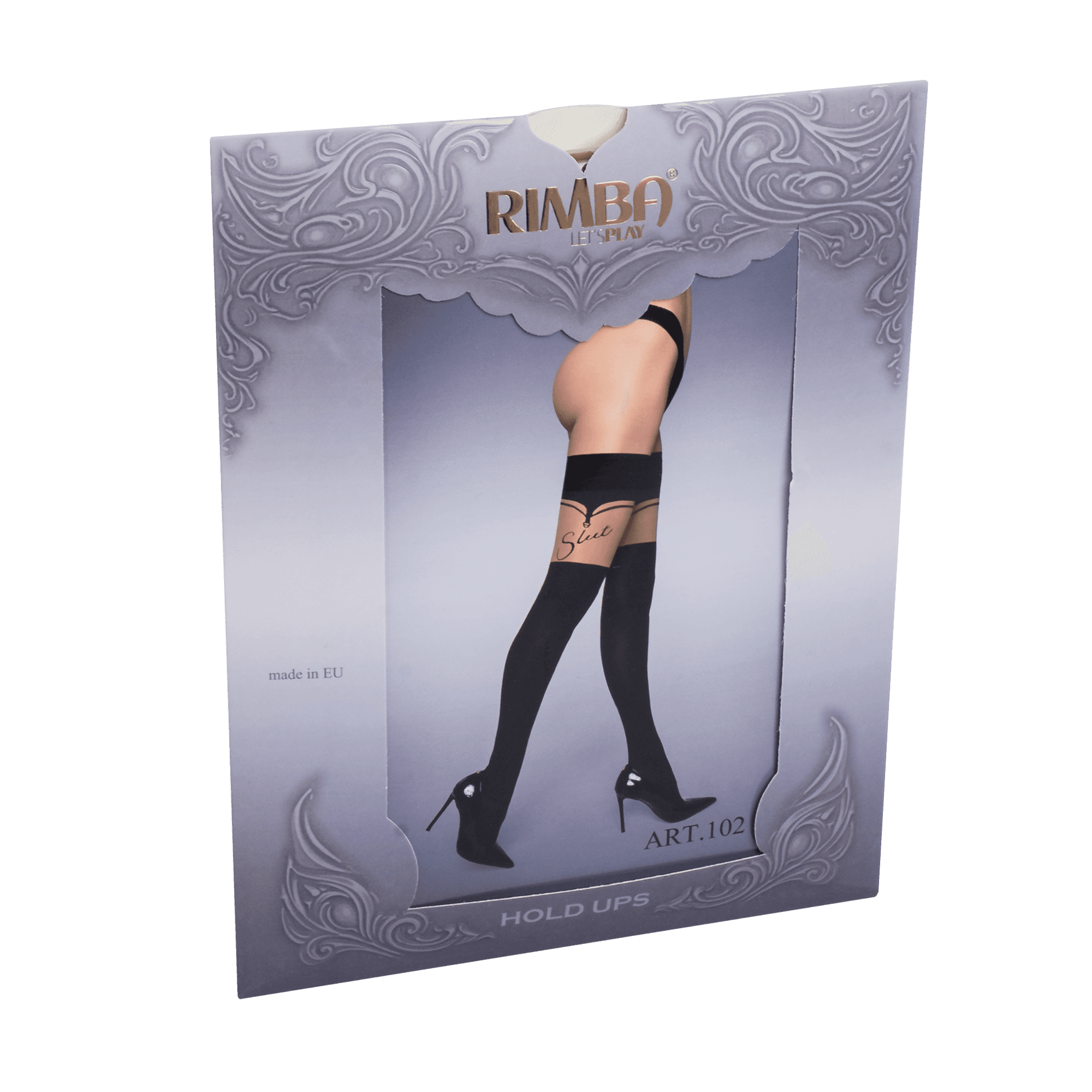 Amorable by Rimba - Slut - Panty met open kruis – 20 Denier – Zwart 9