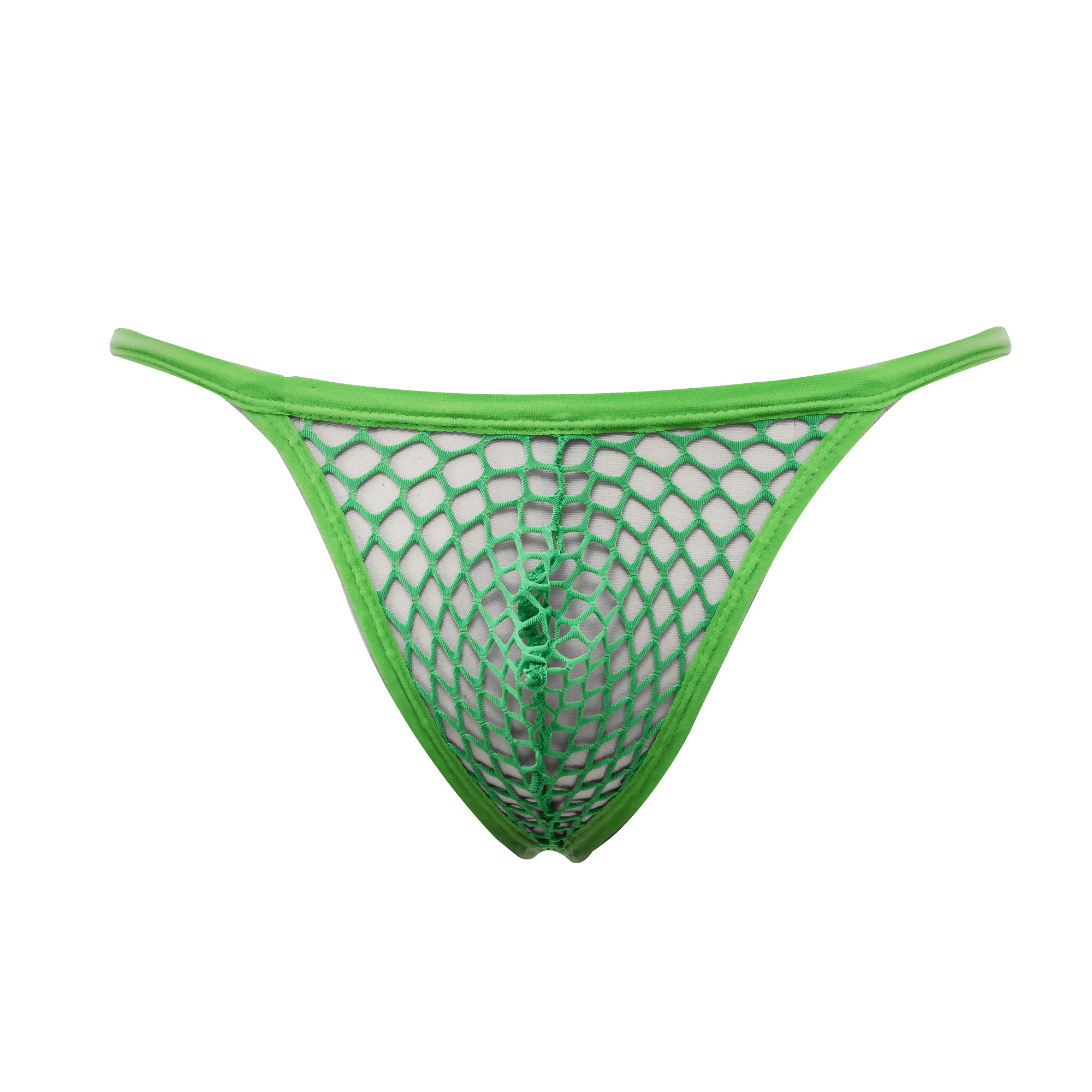 Amorable by Rimba - Visnet String - One Size - Groen 4