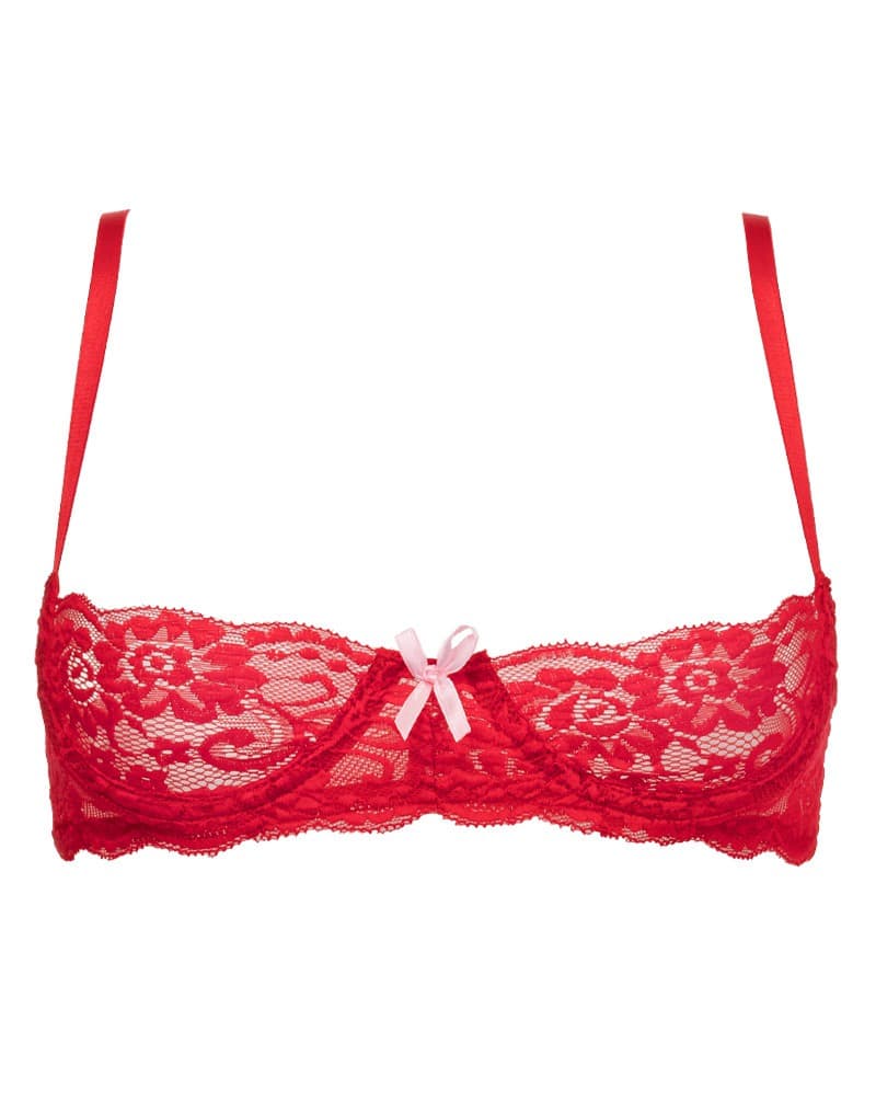 Amorable by Rimba - 1/2 Cup BH - Rood (art. 1879.1) 4