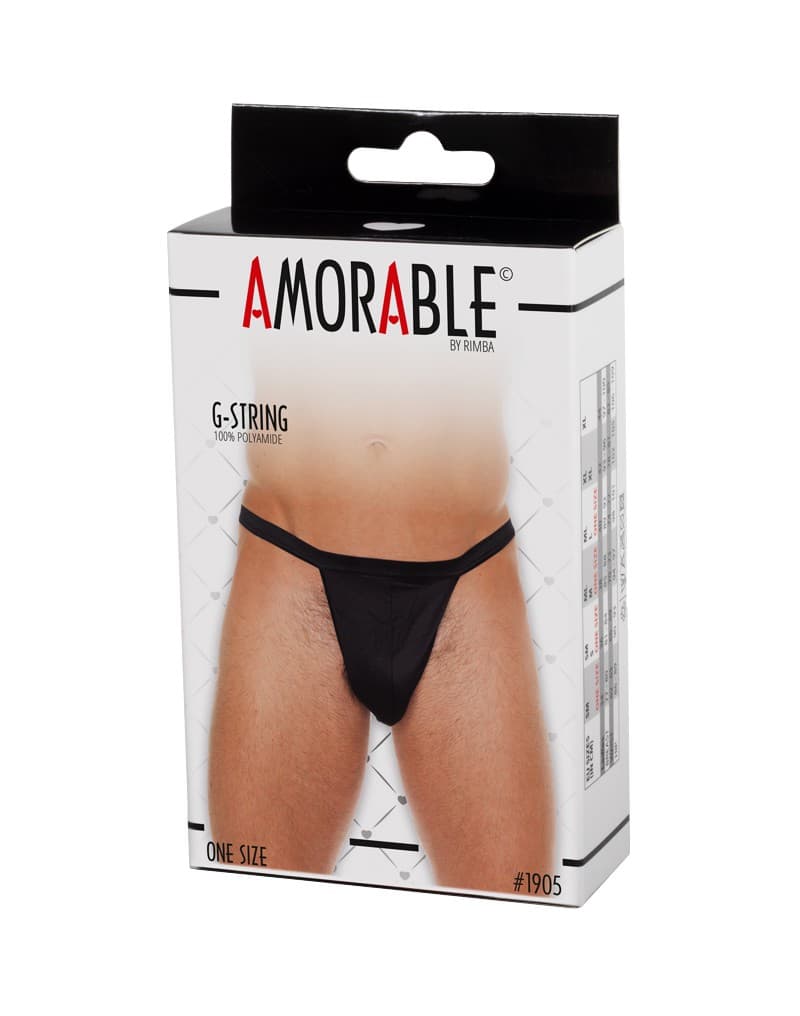 Amorable by Rimba - String - One Size - Zwart 2