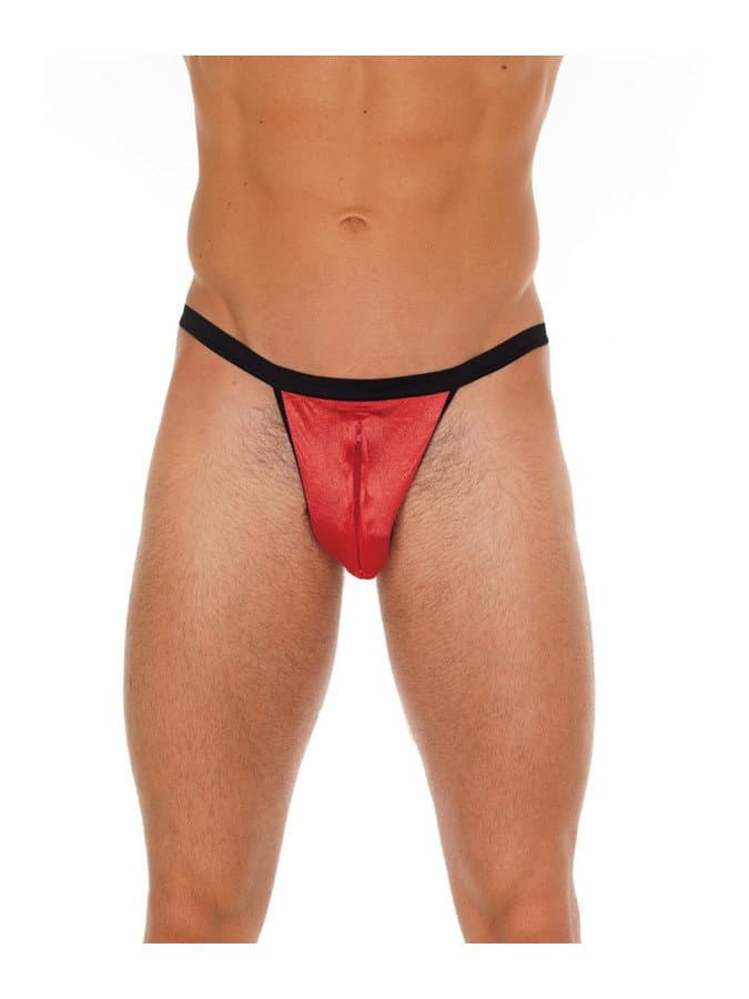 Amorable by Rimba - String met ritssluiting - One Size - Rood 1