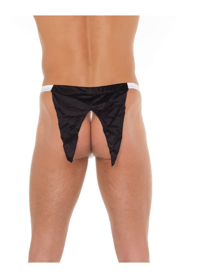 Amorable by Rimba - Rokkostuum string - One Size - Wit / Zwart 3