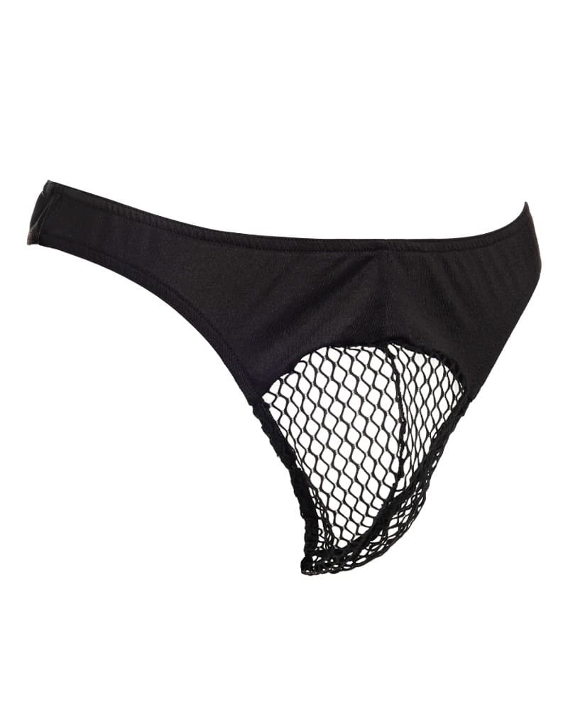 Amorable by Rimba - String met netstof - One Size - Zwart 5