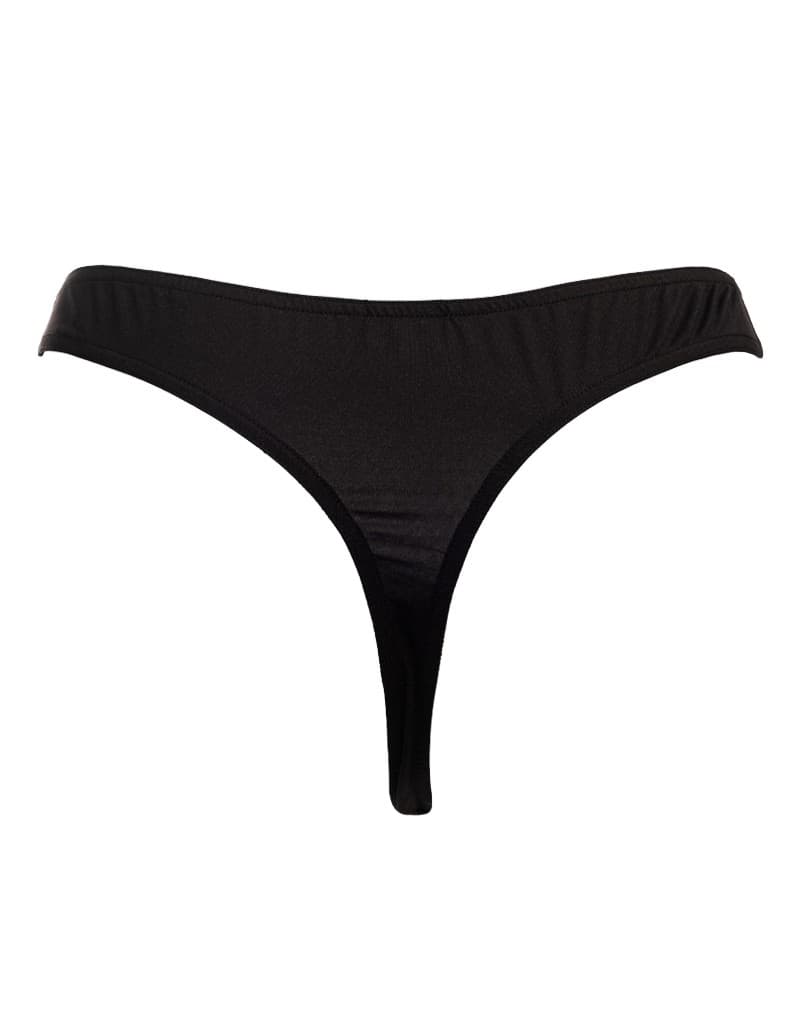 Amorable by Rimba - String met netstof - One Size - Zwart 6