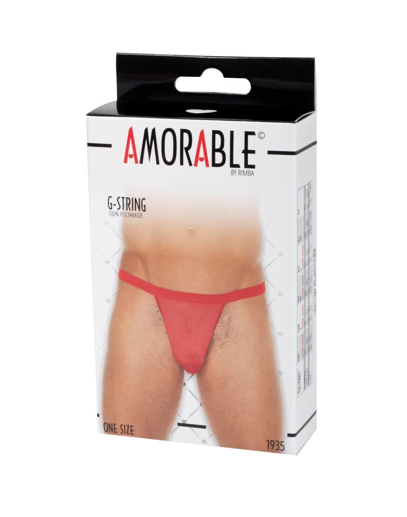 Amorable by Rimba - String - One Size - Rood 2