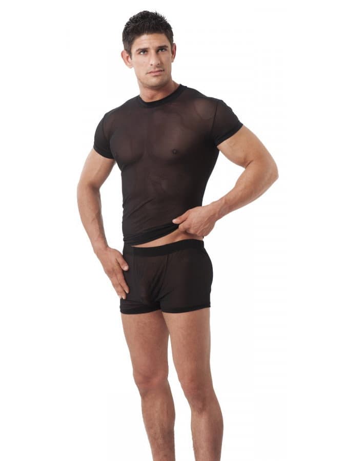 Amorable by Rimba - Doorzichtige boxershort  - Zwart