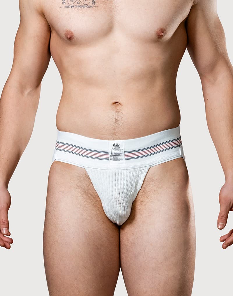 MM - Jockstrap - Wit (7.5 cm / 3 inch) 2