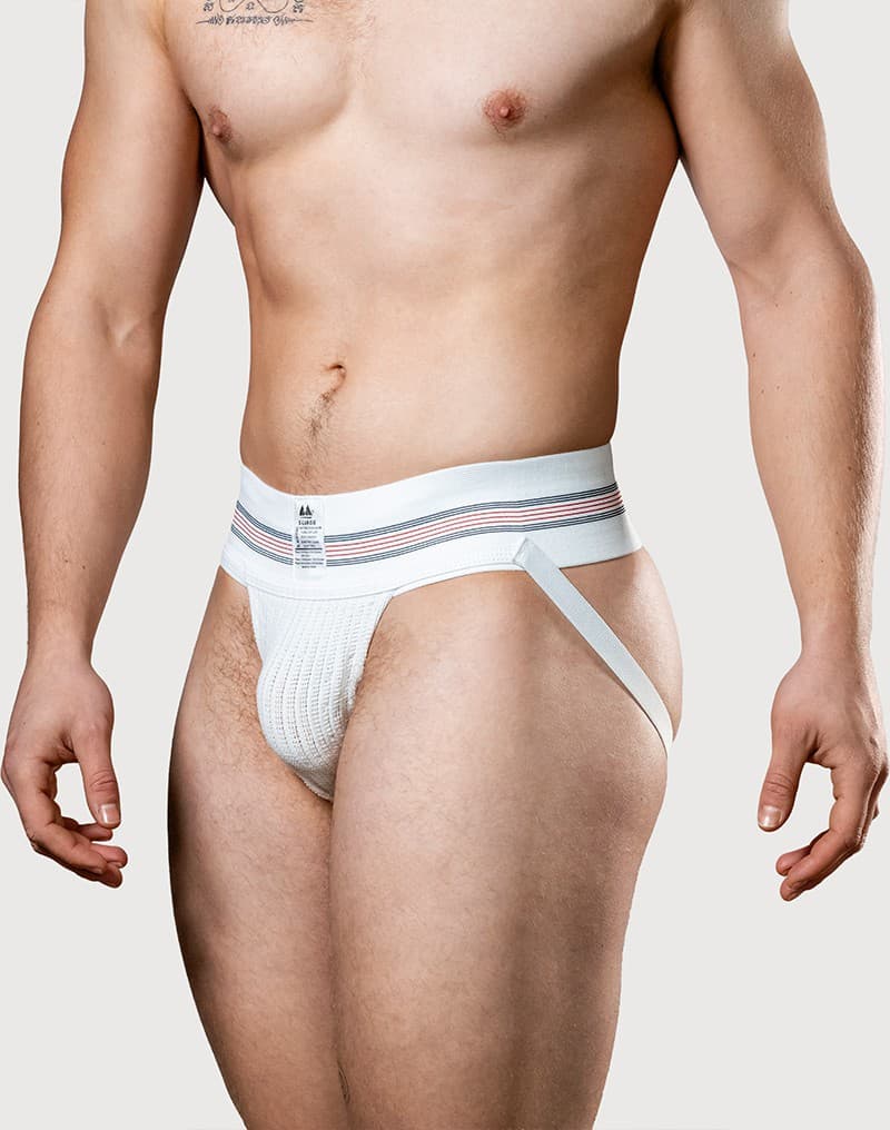 MM - Jockstrap - Wit (7.5 cm / 3 inch) 3