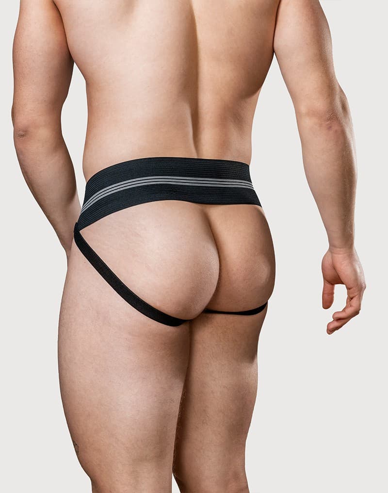 MM - Jockstrap - Zwart (7.5 cm / 3 inch) 5