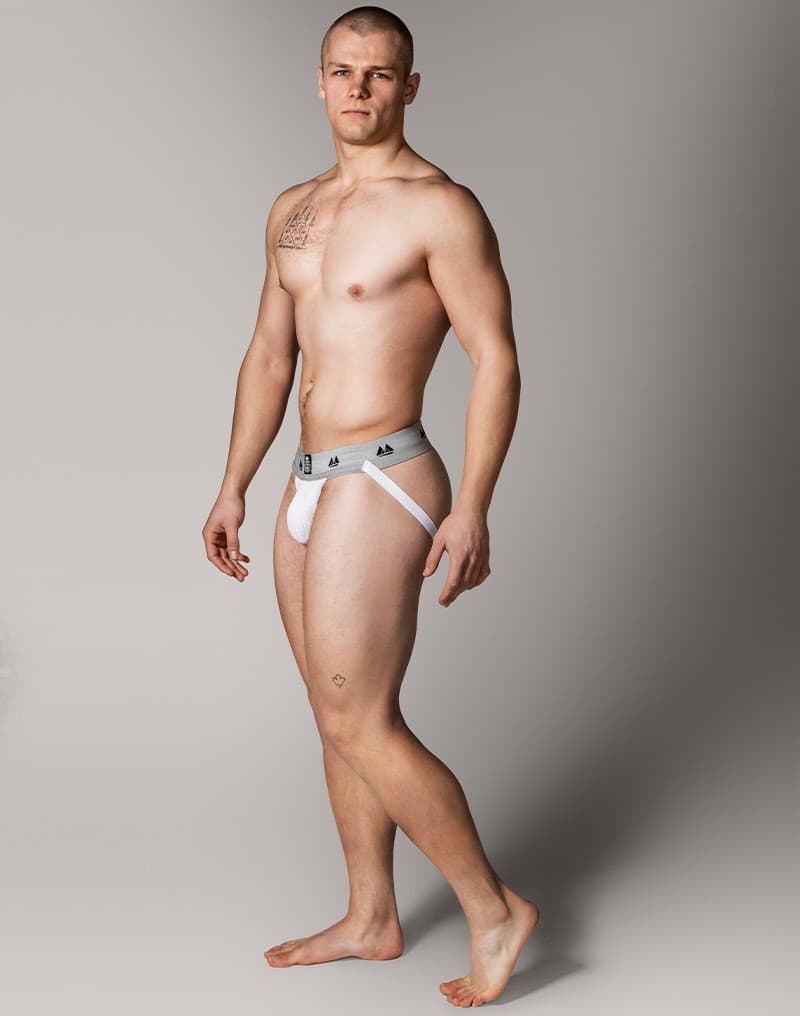 MM - Jockstrap - Wit (5 cm / 2 inch) 2