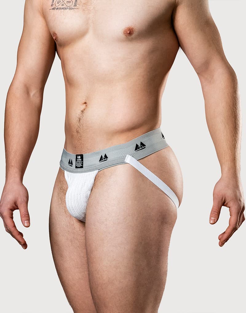 MM - Jockstrap - Wit (5 cm / 2 inch) 4