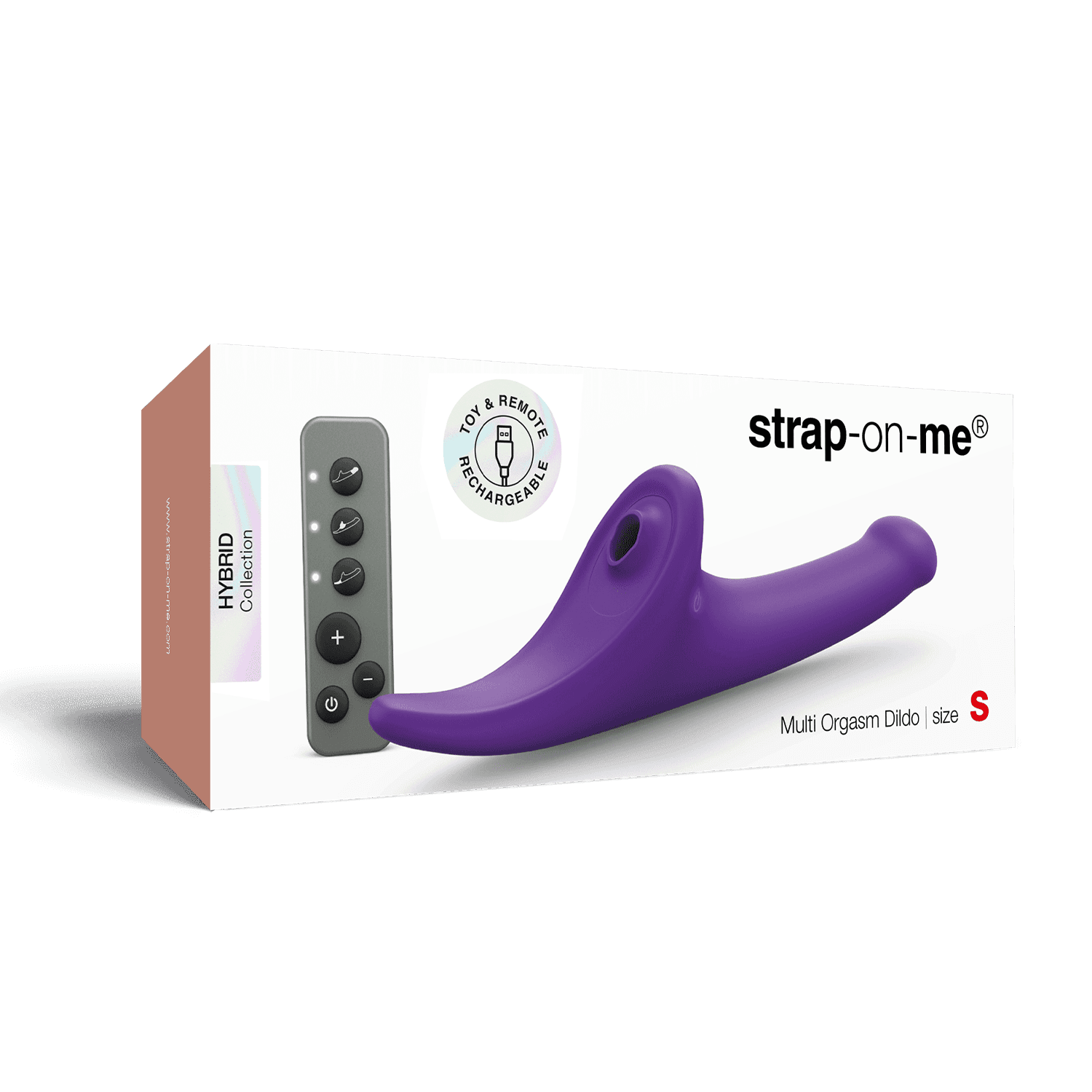 Strap-On-Me – Multi Orgasme Dildo – Maat S – Paars 2
