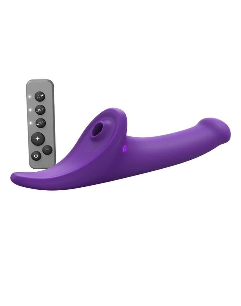 Strap-On-Me – Multi Orgasme Dildo – Maat L – Paars 1