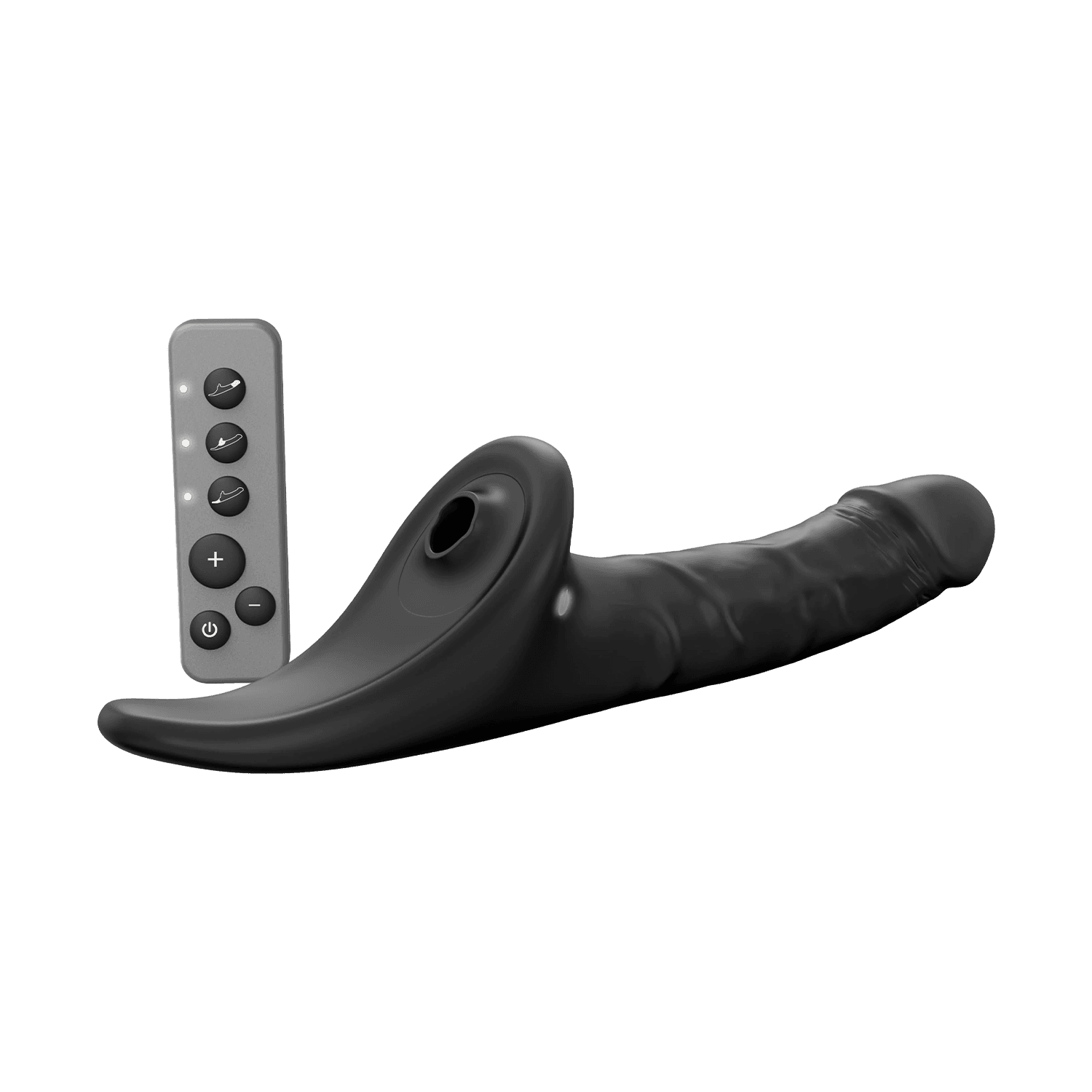 Strap-On-Me - Multi Orgasm Realistic Dildo - Maat L - Zwart 4