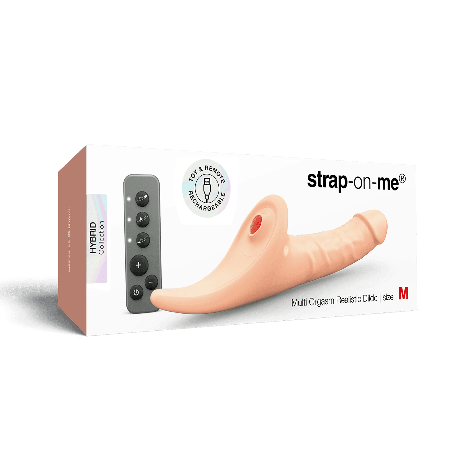Strap-On-Me - Multi Orgasm Realistic Dildo - Maat M - Nude 2