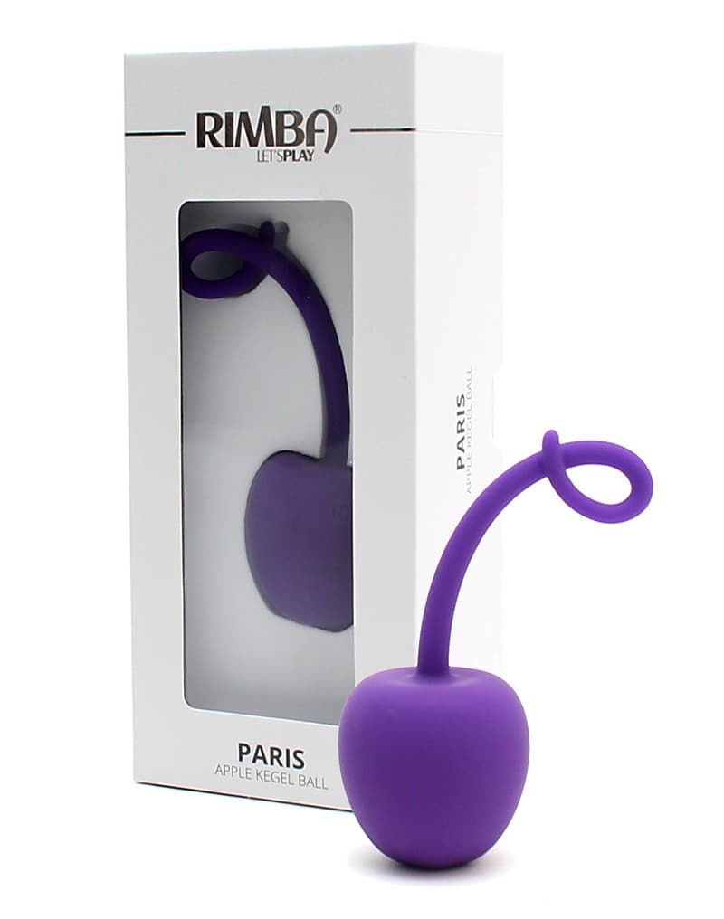 Rimba Toys - Paris - Appelvormige Kegelbal - Paars 2