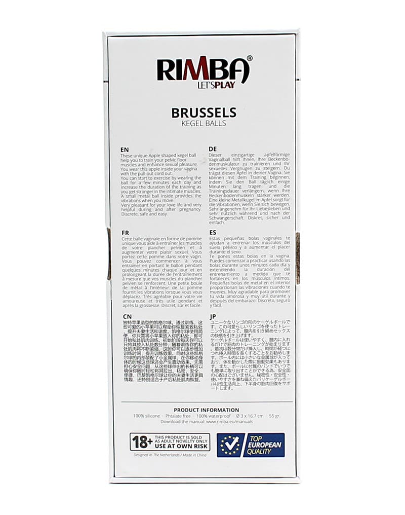 Rimba Toys - Brussels - Kegelballetjes - Zwart 7