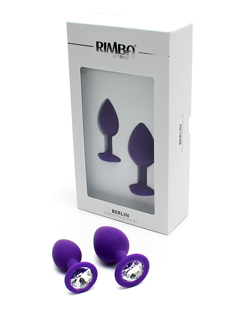 Rimba - Berlin - Bling Buttplug Duo set (art. 2526) 2