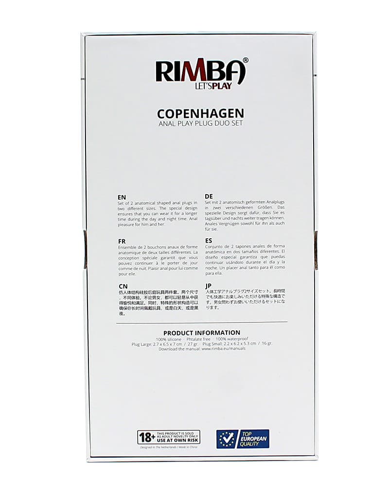 Rimba - Copenhagen anal plugs (art. 2531) 8
