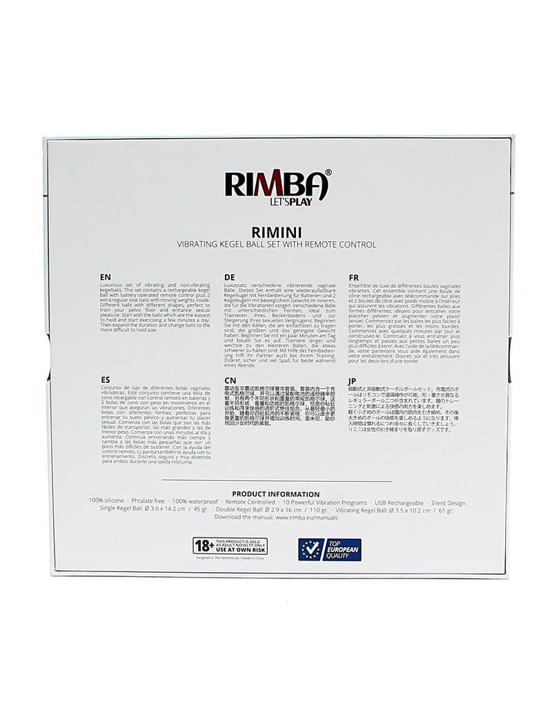 Rimba - Rimini kegel ball training set (art. 2555) 9