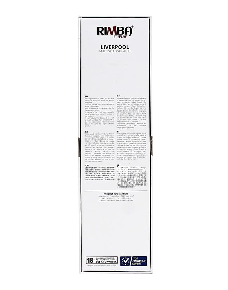 Rimba – Liverpool Nose Job vibrator (art. 2570) 8