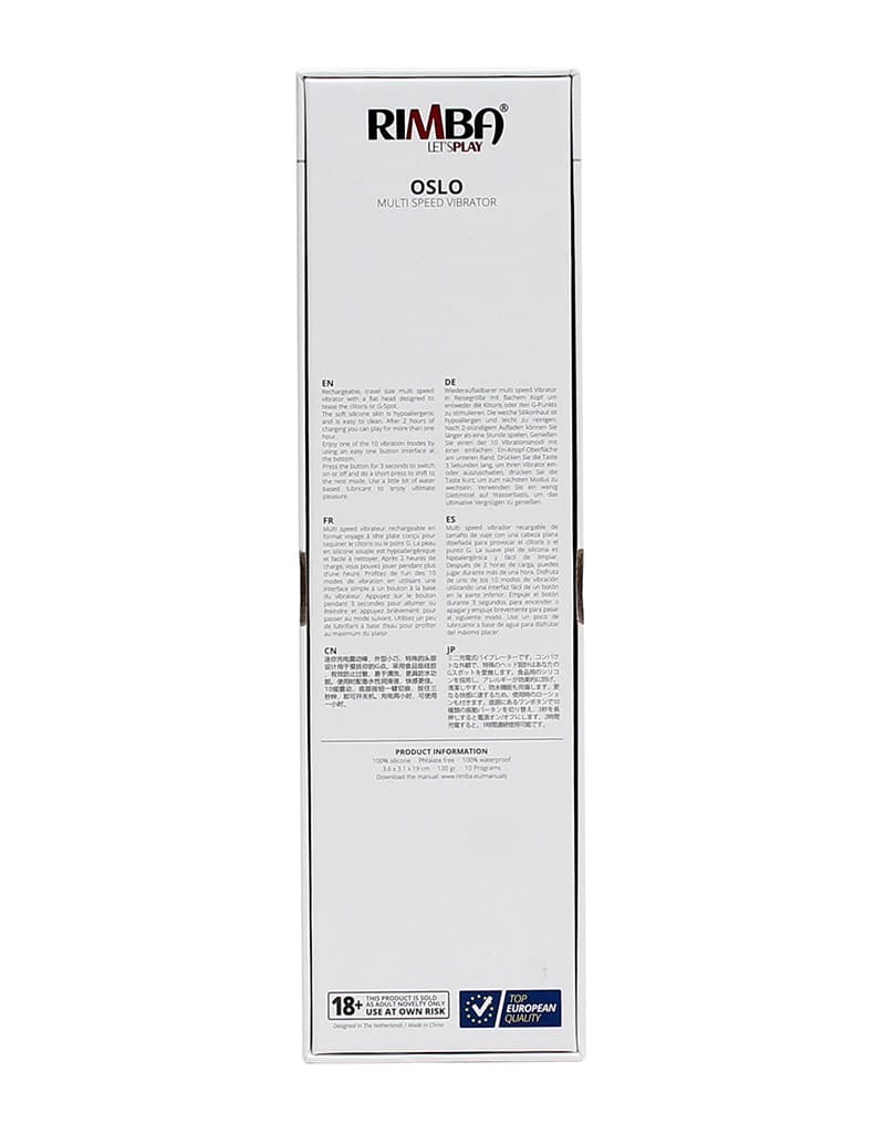 Rimba – Oslo G-Spot vibrator (art. 2574) 8
