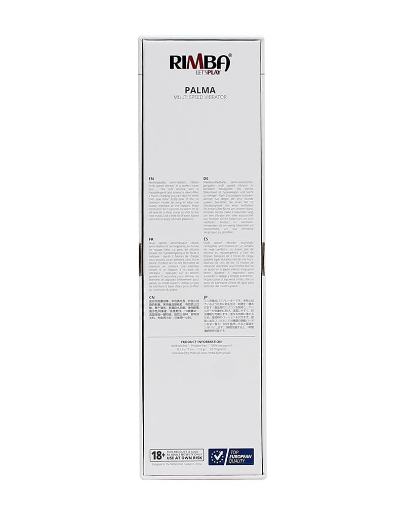 Rimba – Palma semi-realistische vibrator (art. 2524) 7