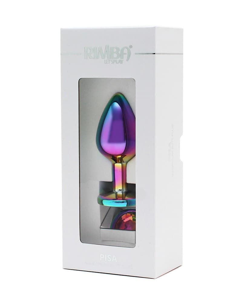 Rimba Toys - Pisa - Butt Plug - Rainbow 2