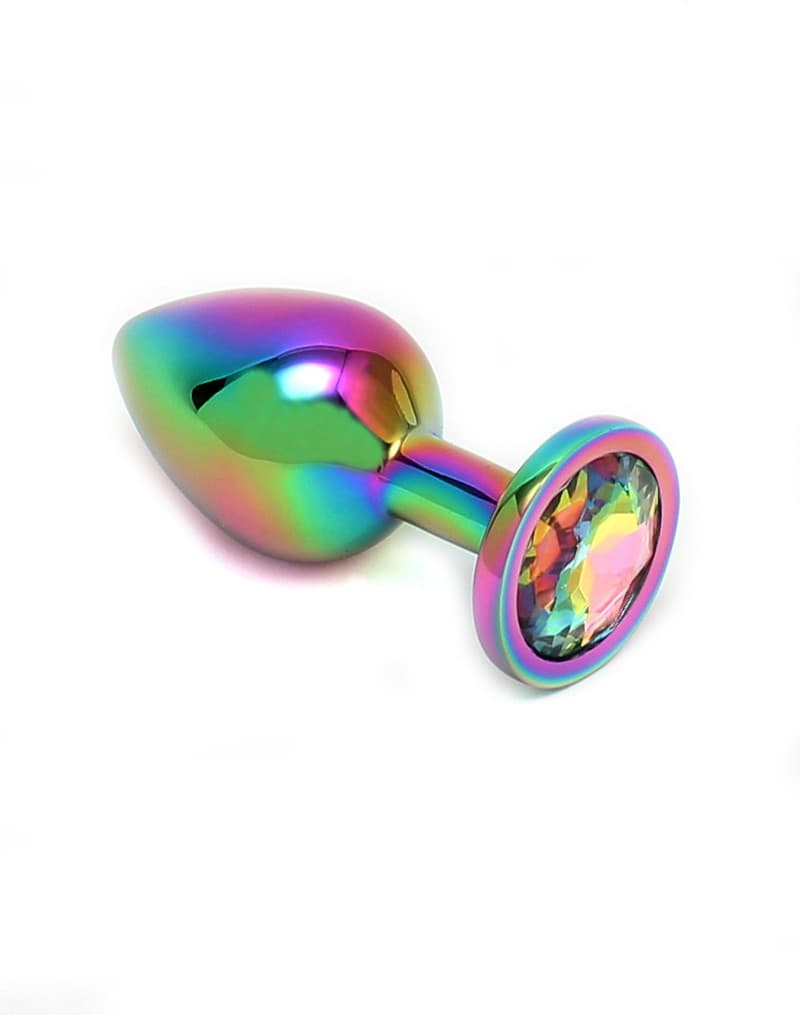 Rimba Toys - Pisa - Butt Plug - Rainbow 1