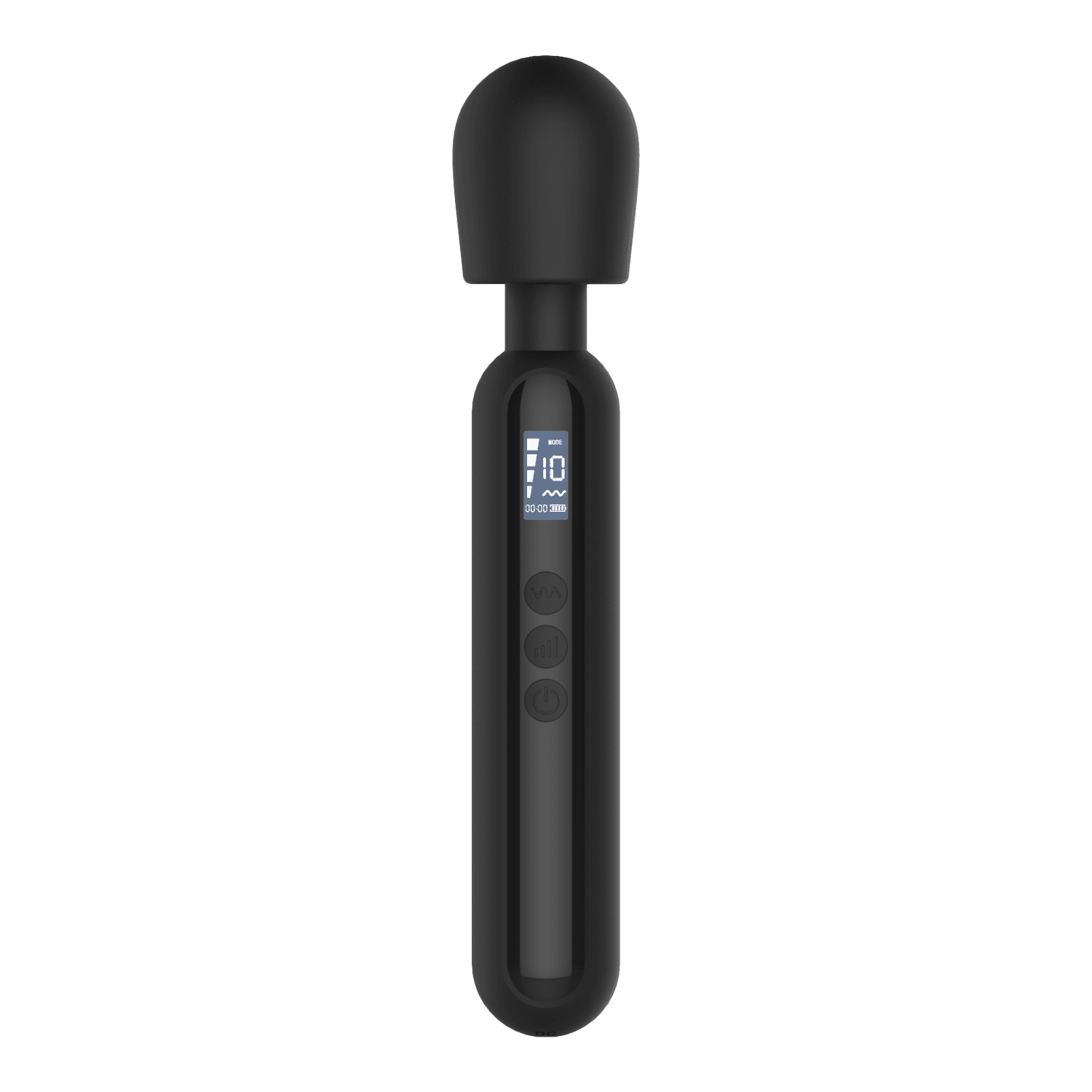 Rimba Toys - Sensual Nights SN10 - Medium Wand Massager - Zwart 3