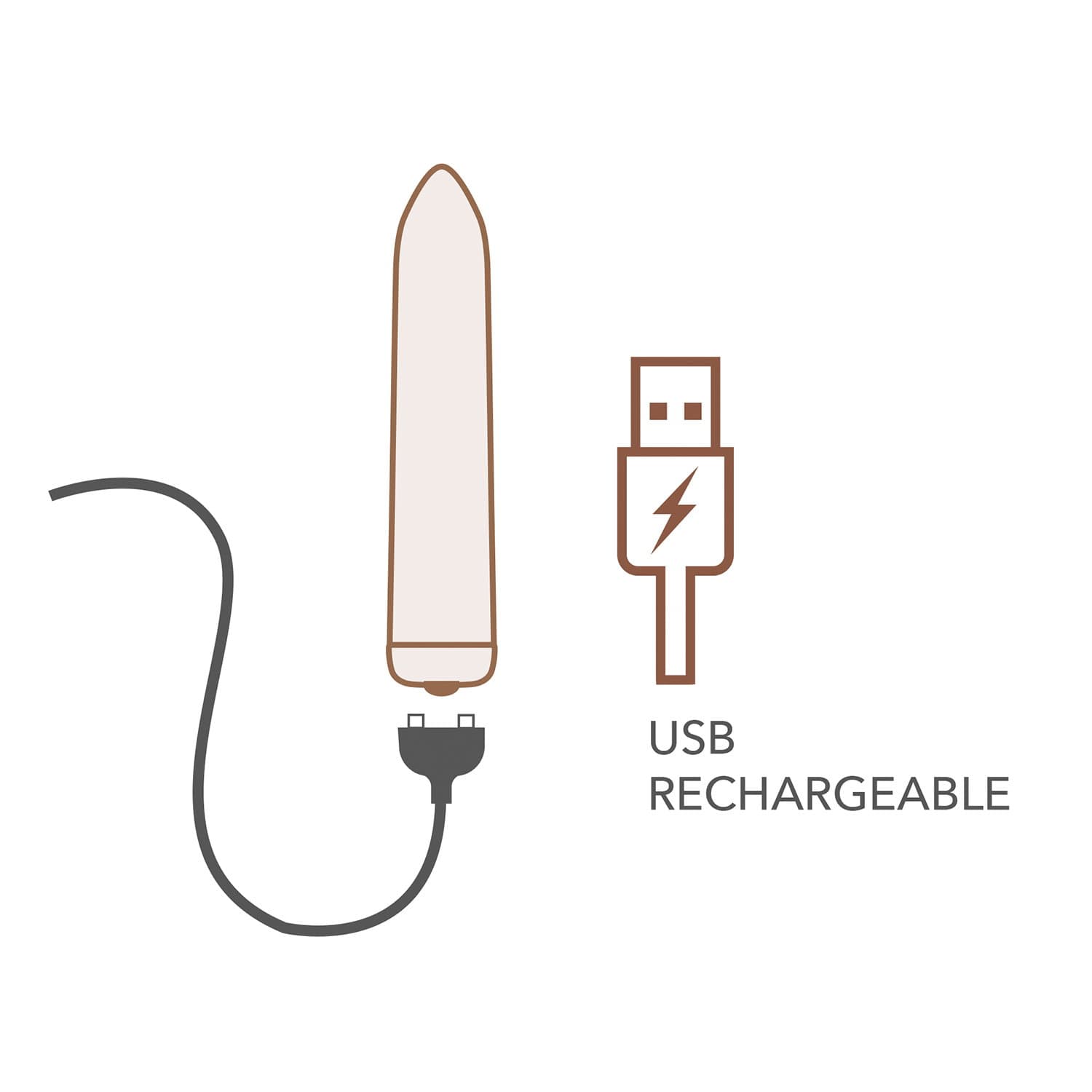 Rocks-Off - Oplaadbare Bulletvibrator - Golden Rose 9