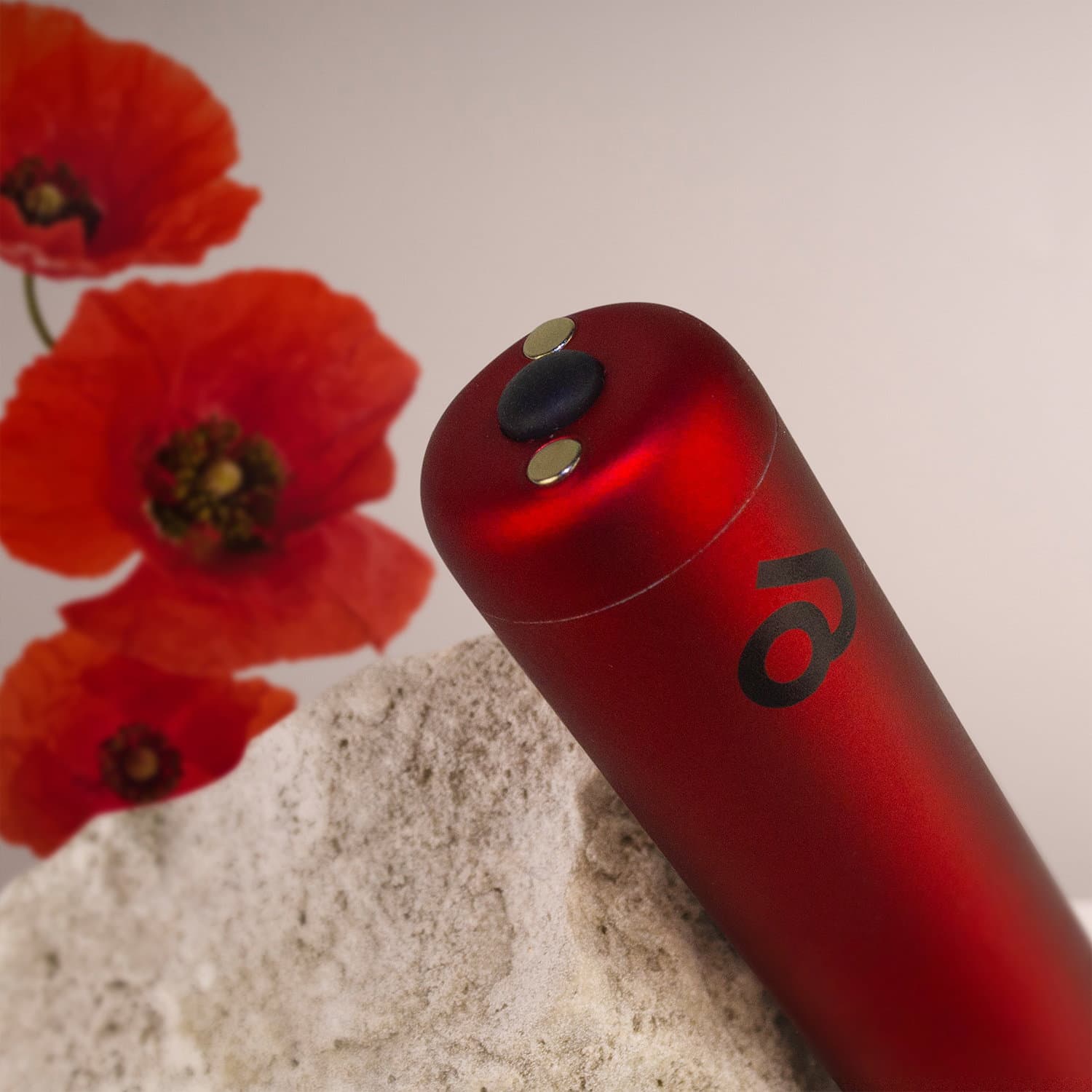 Rocks-Off - Oplaadbare Bulletvibrator - Klaproosrood 8