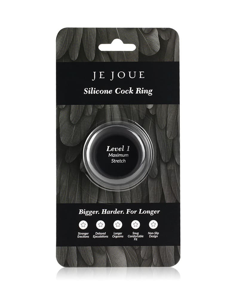 Je Joue - C-Ring Maximum - Cockring - Zwart 2