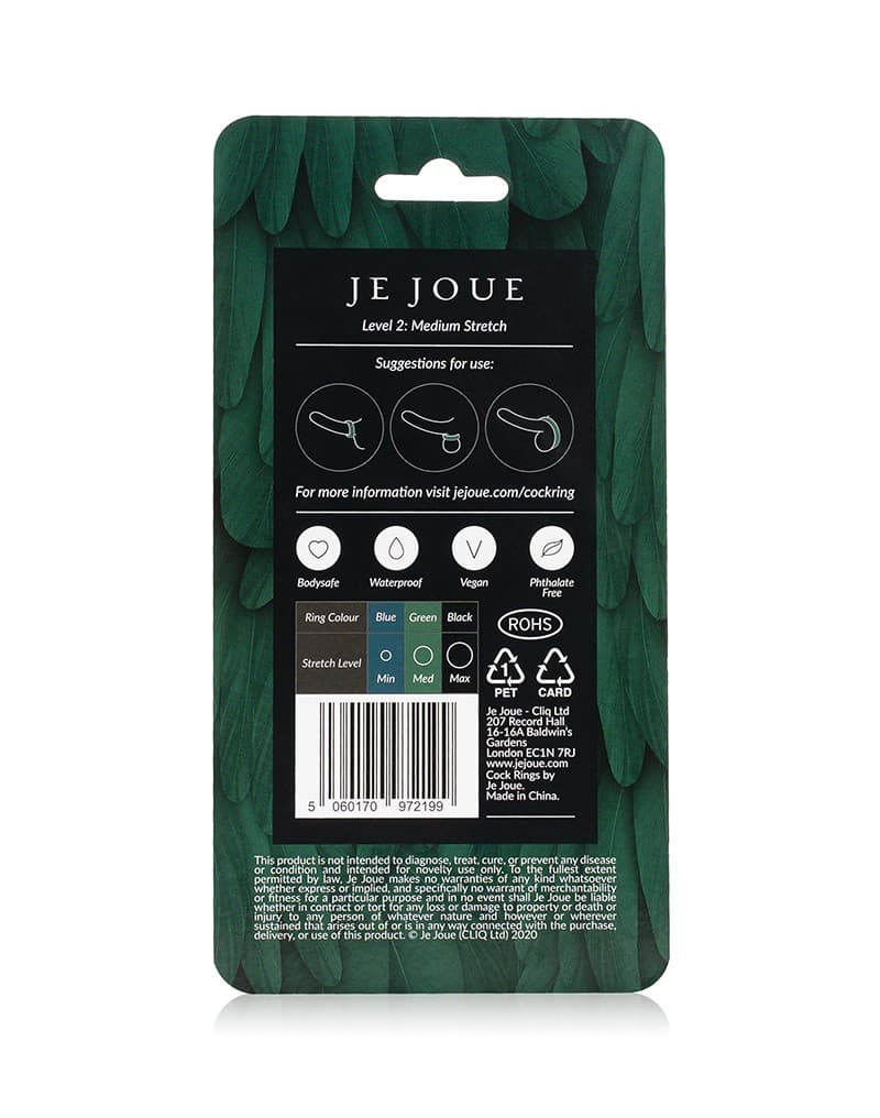 Je Joue - C-Ring Medium - Cockring - Groen 5