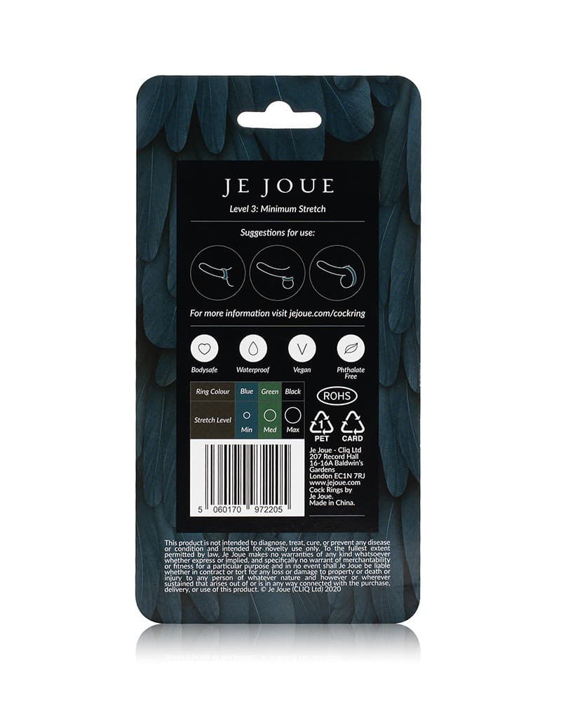 Je Joue - C-Ring Minimum - Cockring - Blauw 5